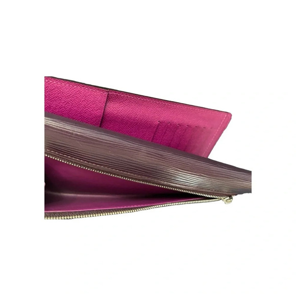 Louis Vuitton | Cassis Epi Eugenie Portefeuille Trifold Wallet - Picture 10 of 13